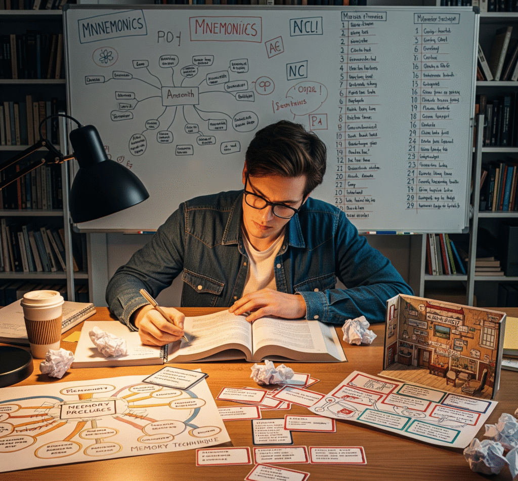 como melhorar a memorização nos estudos com mapas mentais