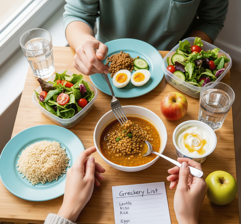 como ter uma alimentação saudável e econômica