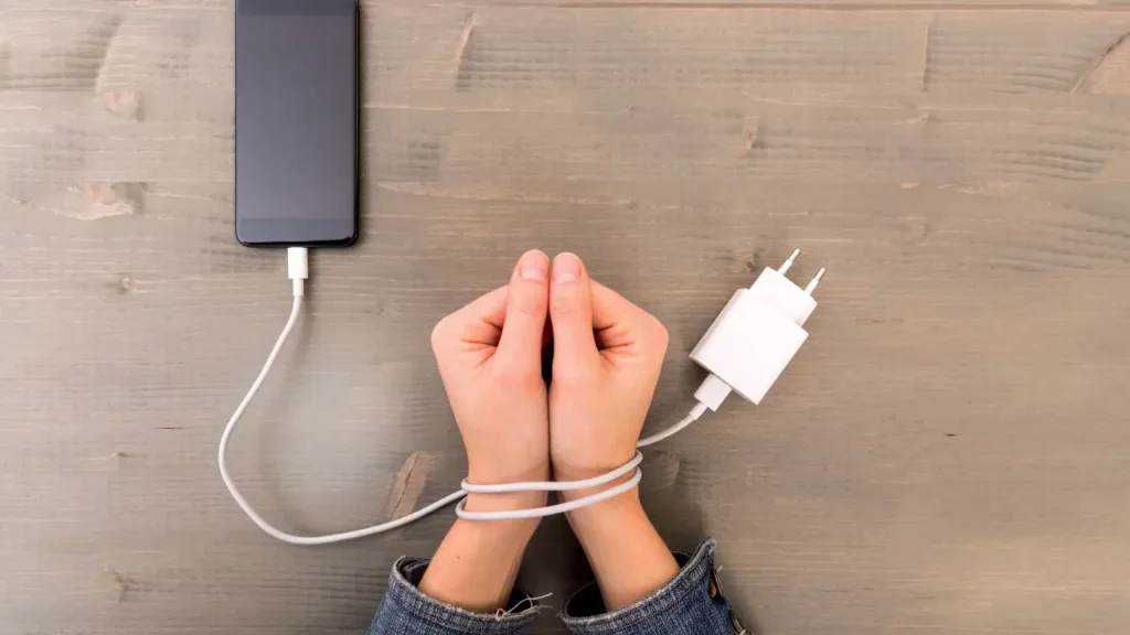 reduzir uso do celular